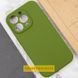 Чохол Silk Full Camera Protective (AA) NO LOGO для Apple iPhone 17 Air (6.5") Зелений / Dark Olive фото 3