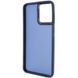 Чохол TPU+PC Lyon Frosted для Motorola Moto E13 Navy Blue фото 3