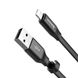 Дата кабель Baseus Nimble Portable USB to Lightning (23см) (CALMBJ-B01) Чорний фото 3