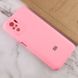 Чехол Silicone Cover My Color Full Camera (A) для Xiaomi Redmi Note 10 / Note 10s Розовый / Pink фото 4