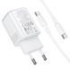 МЗП Borofone BAS83A Star PD20W+QC3.0 (1USB-A/1C) + кабель Type-C to Type-C White фото 2