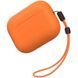 Силіконовий футляр BlueO Liquid silicone для навушників Airpods Pro 3 Orange фото 1