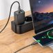 МЗП Hoco N63 Gentle PD30W+QC3.0 (1USB-A/1C) + кабель Type-C to Type-C Black фото 5