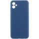 Чохол Silicone Cover Ummi Lakshmi Full Camera (AA) для Samsung Galaxy A06 Синій / Navy Blue