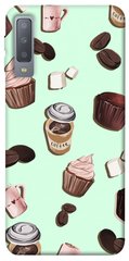 Чохол йогоPrint Coffee and sweets для Samsung A750 Galaxy A7 (2018)