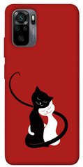Чехол itsPrint Влюбленные коты для Xiaomi Redmi Note 10 / Note 10s