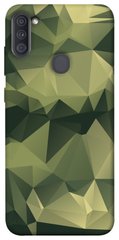 Чехол itsPrint Треугольный камуфляж 2 для Samsung Galaxy A11