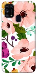 Чохол itsPrint Акварельні квіти для Samsung Galaxy M31