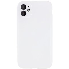 Чохол Silicone Case Full Camera Protective (AA) NO LOGO для Apple iPhone 12 (6.1") Білий / White