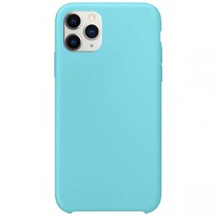 Чехол Silicone Case without Logo (AA) для Apple iPhone 11 Pro (5.8") Голубой / Ice Blue