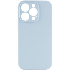 Чохол Silicone Case Full Camera Protective (AA) NO LOGO для Apple iPhone 15 Pro Max (6.7") Блакитний / Sweet Blue