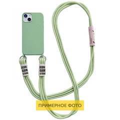 Чехол TPU two straps California для Apple iPhone 13 Pro Max (6.7") Зеленый / Pistachio