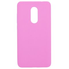 Силиконовый чехол Candy для Xiaomi Redmi Note 4X / Note 4 (SD) Розовый