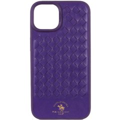 Шкіряний чохол Polo Santa Barbara для Apple iPhone 14 (6.1") Purple