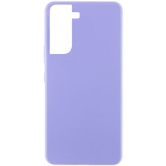 Чохол Silicone Cover Lakshmi (AAA) для Samsung Galaxy S21 FE Бузковий / Dasheen