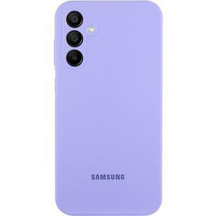 Чохол Silicone Cover Lakshmi Full Camera (AAA) with Logo для Samsung Galaxy S24 Бузковий / Dasheen