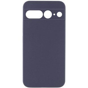 Чехол Silicone Cover Lakshmi Full Camera (AAA) для Google Pixel 7 Pro Серый / Dark Gray