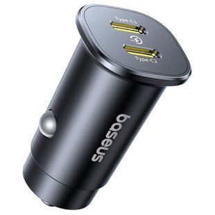 АЗП Baseus GoTrip DP1 PD30W (2USB-C) (C00072300123) Cosmic Black
