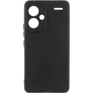 Чехол Silicone Cover Ummi Lakshmi Full Camera (AA) для Xiaomi Redmi Note 13 Pro+ Черный / Black