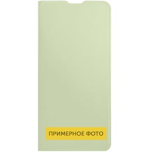 Кожаный чехол книжка GETMAN Elegant (PU) для TECNO Spark 8C Мятный