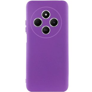 Чехол Silicone Cover Lakshmi Full Camera (AA) для Xiaomi Redmi 14C / Poco C75 Фиолетовый / Purple