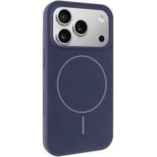 Чохол Silk Full Protective (AA) NO LOGO with Magnetic Fit для Apple iPhone 17 Pro Max / 18 Pro Max Темно-синій / Midnight blue