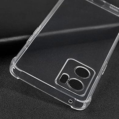 TPU чехол GETMAN Ease logo усиленные углы Full Camera для OnePlus Nord N20 SE Бесцветный (прозрачный)