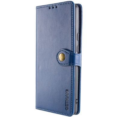 Кожаный чехол книжка GETMAN Gallant (PU) для Xiaomi Redmi 14C / Poco C75 Синий