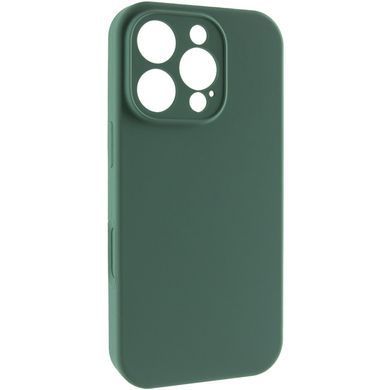 Чехол Silk Full Camera Protective (AA) NO LOGO для Apple iPhone 16 Pro (6.3") Зеленый / Pine green