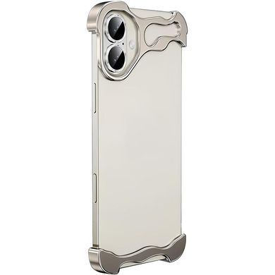 Чохол Minimalist Metal Bumper для Apple iPhone 17 (6.3") Titanium Gray