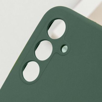 Чохол Silicone Cover Lakshmi Full Camera (AAA) для Samsung Galaxy A36 5G Зелений / Cyprus Green