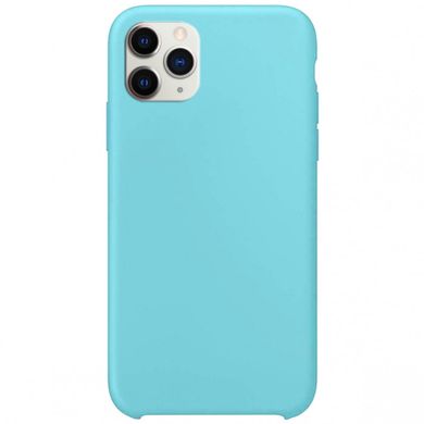 Чехол Silicone Case without Logo (AA) для Apple iPhone 11 Pro (5.8") Голубой / Ice Blue