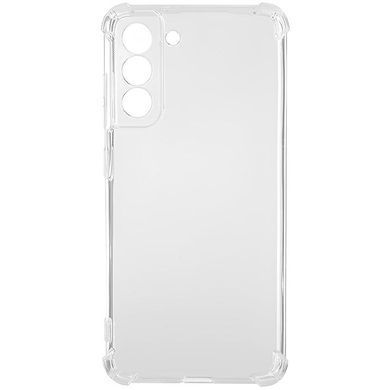 TPU чохол GETMAN Ease logo посилені кути Full Camera для Samsung Galaxy S22+ Безбарвний (прозорий)