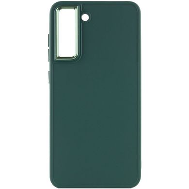 TPU чохол Bonbon Metal Style для Samsung Galaxy S23 Зелений / Pine green