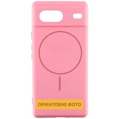 Чохол Silicone Cover Lakshmi Full Camera (AA) with Magnetic Fit для Google Pixel 8 Рожевий / Light pink
