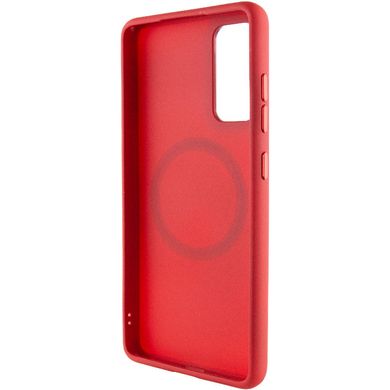 TPU чохол Bonbon Metal Style with MagSafe для Samsung Galaxy S23 FE Червоний / Red