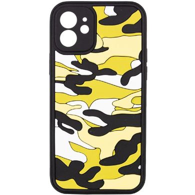 Чехол TPU+PC Army Collection для Apple iPhone 12 (6.1") Желтый