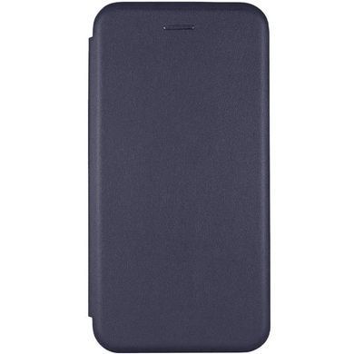 Кожаный чехол-книжка Classy для Apple iPhone 11 (6.1") Темно-синий