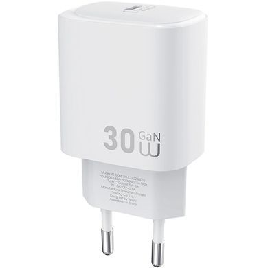 СЗУ WIWU G008 Essen PD30W GaN (1USB-C) White