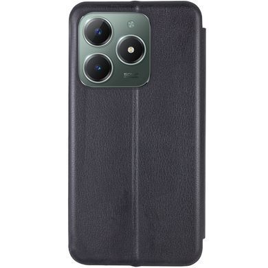 Кожаный чехол-книжка Classy для Realme C61 4G Черный