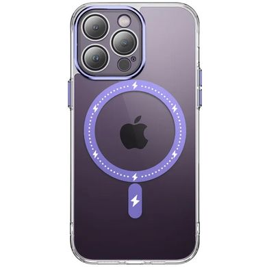 Чехол TPU+PC Colorful with MagSafe для Apple iPhone 14 Pro (6.1") Purple