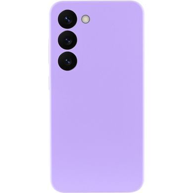 Чохол Silicone Cover Lakshmi Full Camera (AAA) для Samsung Galaxy S23 Бузковий / Dasheen