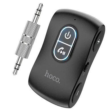 Bluetooth аудио ресивер/трансмиттер Hoco E73 Pro Journey (AUX 3.5mm) Black star