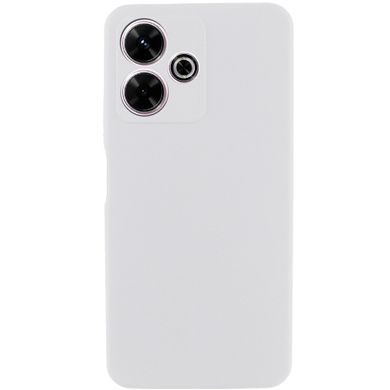 Чехол Silicone Cover Lakshmi Full Camera (AAA) для Xiaomi Redmi Note 14 5G Белый / White