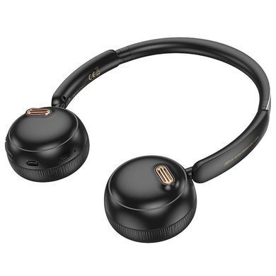 Накладные беспроводные наушники Hoco W62 Verso retro Black