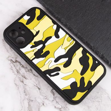 Чехол TPU+PC Army Collection для Apple iPhone 12 (6.1") Желтый