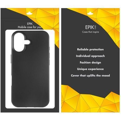Чохол TPU Epik Black для Apple iPhone 17 (6.3") Чорний