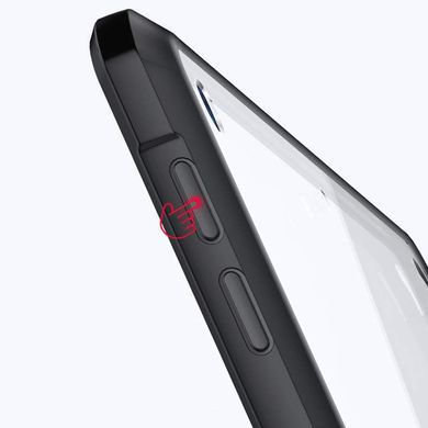 TPU+PC чехол Xundd c усиленными углами для Apple iPad 10.2" (2019) (2020) (2021) Черный