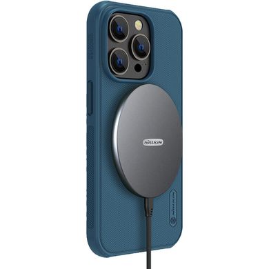 Чохол Nillkin Matte Magnetic Pro для Apple iPhone 15 Pro (6.1") Синій / Blue