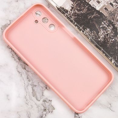 Силіконовий чохол Candy Full Camera для Samsung Galaxy A24 4G Рожевий / Pink Sand